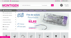 Desktop Screenshot of montigen.ro